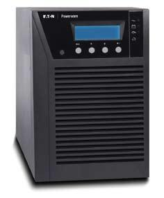 Powerware series Eaton 9130 UPS Product snapshot Product rating: Voltage Frequency: Configuration: 700 to 3000 VA 240Vac 50/60 Hz (auto-sensing) Rackmount or tower Advanced power protection for: IT