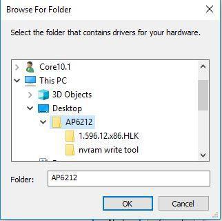 Notice no. Dec. 28, 2017 13. The location on your Desktop that you placed the file should appear in the Browse window. If so, select Ne t.
