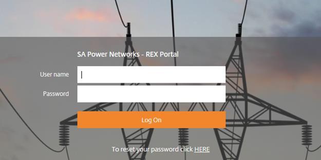 Submitting a new request Visit the SA Power Networks website https://. Click on Industry, Contractors & Designers, REX Home and select Log in to REX.
