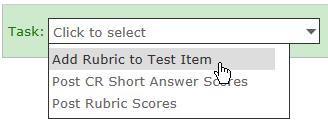 The second method is by using the publishing tab within the test management module.