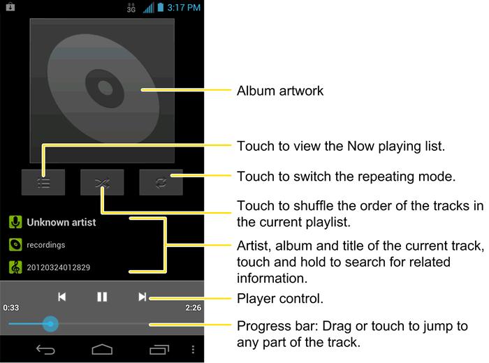 Music Your phone lets you discover, download, and listen to your favorite music through a variety of applicatioins.