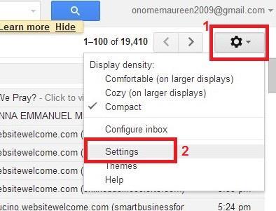 Now, this is how to create the NEW Payment gmail address 1. Go to www.gmail.com and click on CREATE AN ACCOUNT at the top of the page 2.