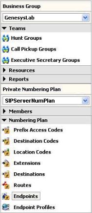Chapter 1: SIP Server Integration with Siemens OpenScape Voice Configuring OpenScape Voice Start of procedure 1.