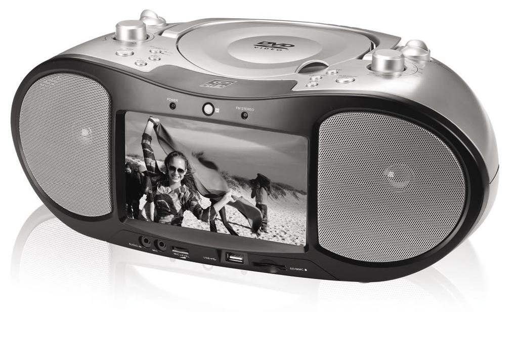 Portable DVD Boombox with 7 LCD Display Owner s Manual