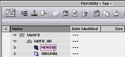 Select a file/folder to be renamed and select Rename from the File menu.