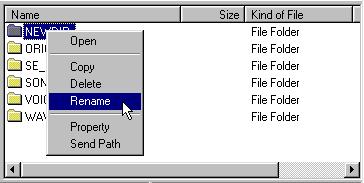 the file/folder name. n On the, file names can contain up to 3 characters.