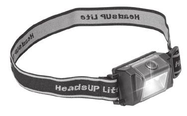 2610 HeadsUp Lite 2610 LED Flashlight The 2610 provides hands-free light where you need it, when you need it.