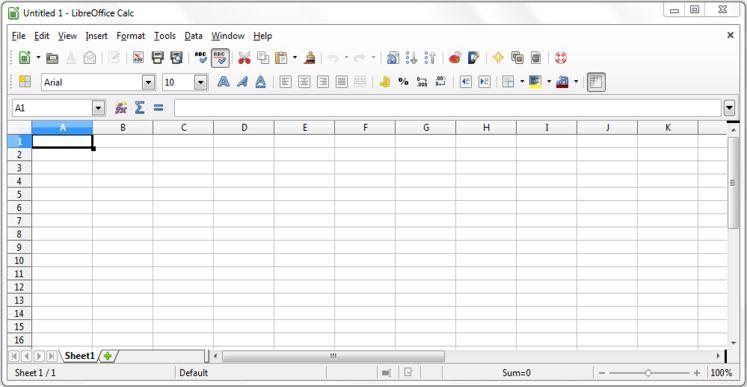 Today there are many options Microsoft Excel Google Spreadsheets LibreOffice Calc