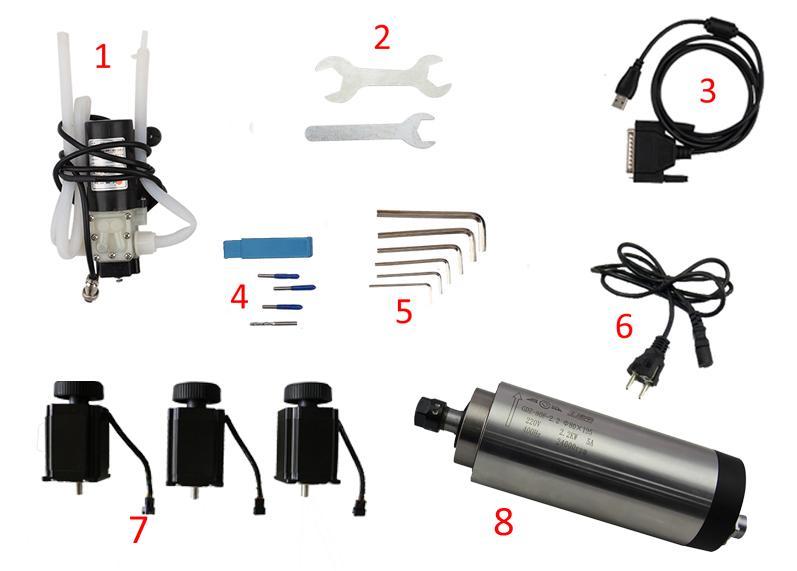 Part 1 Assembling Tools and spare parts needed during assembly: 1.Waterpump *1 2.Spanner*2 3.