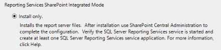 Reporting Services SP2013WFE (Where SSRS will run) SP2013APP1 (Hosts CA) SP2013APP2 (All Other servers) Install RS in SP Mode Install RS Add