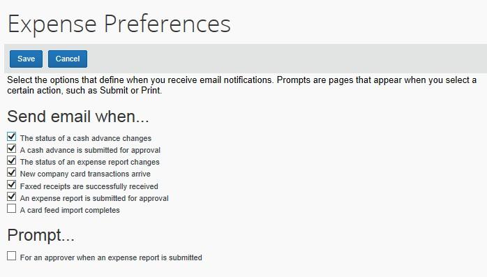 Step 3: If you would like to opt-out of receiving emails- unselect the options and Save your changes.