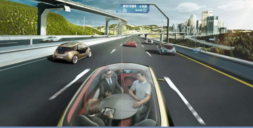 Selected main drivers for new automotive software systems (1/4) Highly automated driving will be on the road.