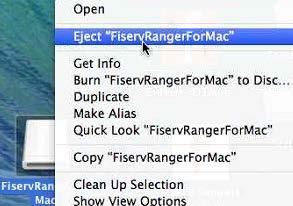 Once the window closes, make sure to right-click the.dmg file and select Eject.