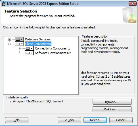 To configure SQL Server Express properly we