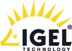 biz) High security because malware for IGEL Linux is few and far between Supports the leading server, peripheral and security solutions Comprehensive and secure remote management X-Remote Duplication