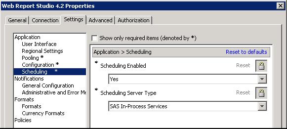 112 Reschedule Flows 4 Chapter 5 value (DQSETUPLOC value), is specified on the global options window for SAS Data Integration Studio.