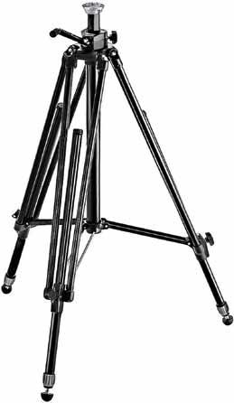 058B TRIAUT TRIPOD The Triaut is an innovative tripod, strong and stable especially developed for Studios with a limited floor space and for all applications that require frequent equipment