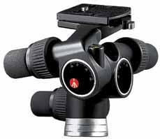 payloads, all the Manfrotto heads are characterized by the same high level of quality and innovation.