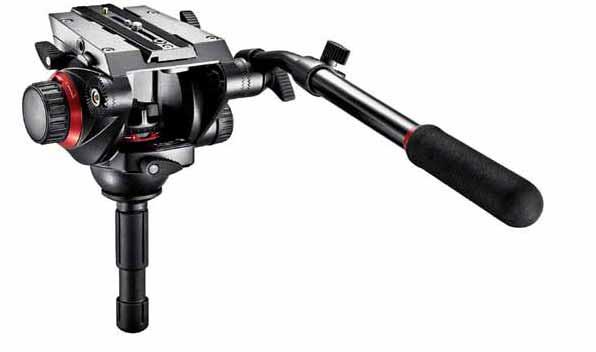 HEADS 2-WAY HEADS 504HD PRO FLUID VIDEO HEAD The 504HD fluid head combines a high-performing fluidity with a wide variety of professional features: 4-step counterbalance system, ergonomic tilt drag