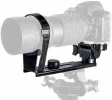 7lb 330B MACRO BRACKET FLASH SUPPORT Allows two flash heads to be mounted with a camera onto a tripod head.