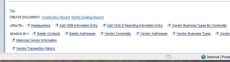 Search for a Vendor by address Locating a vendor in Advantage Financial can