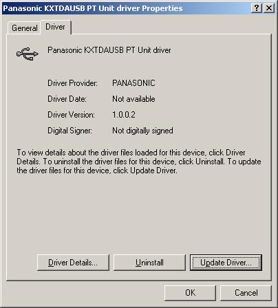 Updating the USB Driver 2.