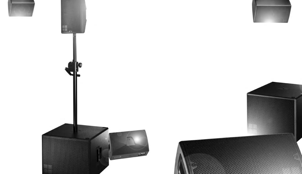 The d&b System reality The complete E-Series is a range of five small to medium sized point source loudspeakers of a multifaceted moulded construction to achieve the maximum deployment versatility.