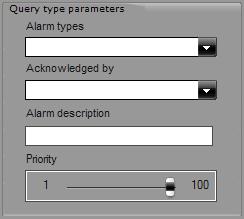 Query Type Parameters These options change depending in which Query Type was selected above. Scenes o Archiving triggers (Required) What initiated the recording.