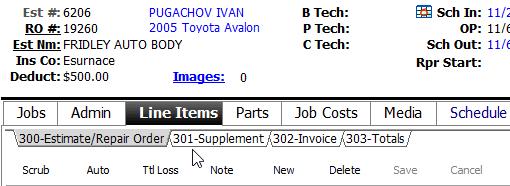 14. Print Customer Invoice: a. Locate customer name in RO View b. Click on Line Items c. Click on Invoice d. Click on Totals e.