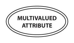 3. multivalued attribute an attribute that can have many values (there are many distinct values entered for it in the same column of the table).
