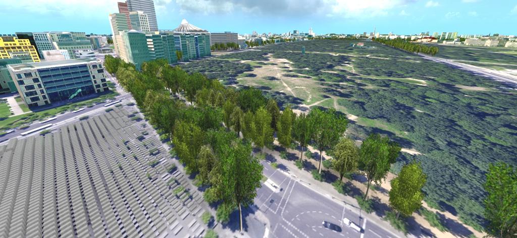 Case Study Berlin Tree Detection Vegetation is important for the appearance of 3D city models Official tree cadastres do not cover the entire area of a city Trees for backyards, parks, and forests