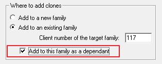 Click OK at the bottom of this window Now you will see the individual merged with the Family Head within the same family group.