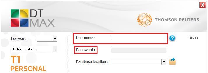 You may now enter a Username or Accountant ID.