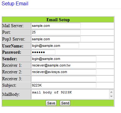 DDNS Server IP: The DDNS server IP Your domain: Type in the dyndns domain name DDNS Username: Enter the DDNS username here DDNS Password: Enter the DDNS password.