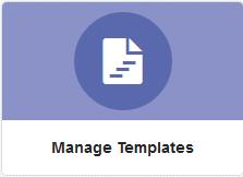 You can manage access to the template using asset permissions. Marketing users can access templates from the Template Chooser.