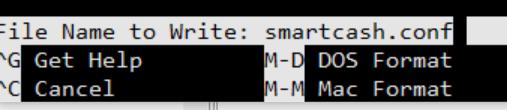 5. Type cd smartcash1.1.0/bin/ The smartcashd and smartcash-cli files are inside this directory. Go to Section 8 to add a configuration file before running for the first time.