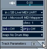 3. Click on the Track Parameters tab in the