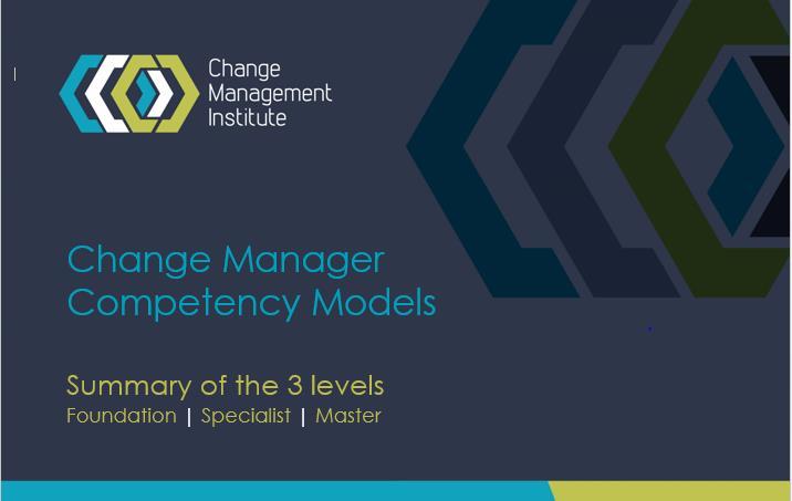 2.2 Competency Model Overview The Competency Models have been developed by the CMI in consultation with practitioners and employers across the world.