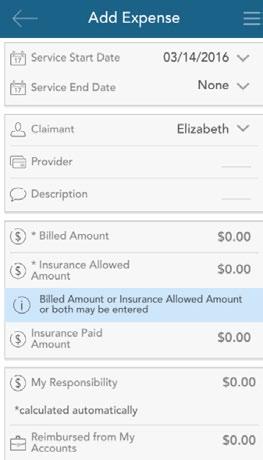Add an expense Similar to submit a claim, when choosing add an expense, a form will display, allowing you to enter all relevant details and upload a receipt.