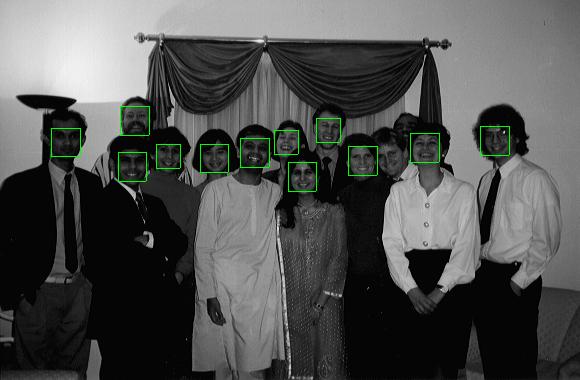 Object Detection: Rowley s Face Finder 1. convert to gray scale 2. normalize for lighting 3. histogram equalization 4.