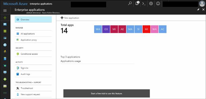 Configuring Single Sign-On Microsoft Azure Active Directory 5 At the top,