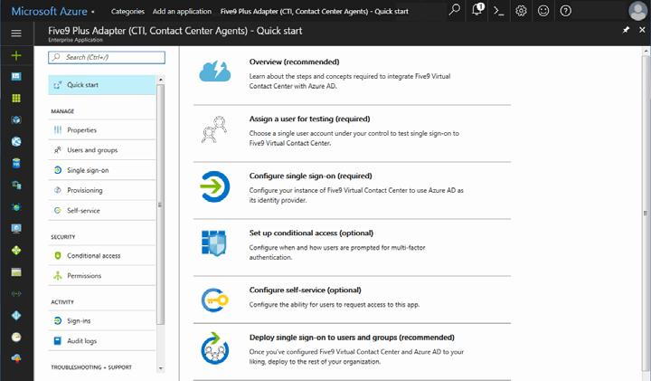 Configuring Single Sign-On Microsoft Azure Active Directory Configuring