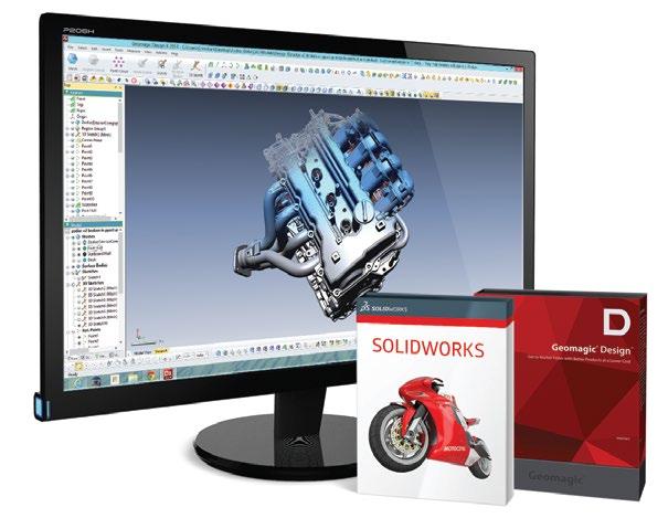 EXPORT TO YOUR PROFESSIONAL APPLICATION DIRECT SCAN TO CAD Artec Studio 11 has been successfully integrated with indispensable tools for engineers, product developers and designers to provide them