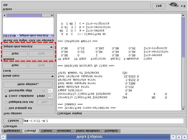 Fig. 2. The GUI: a Remote pane has been added to the original Weka Explorer. Table 1. Operations provided by each Web Service in the Weka4WS framework.