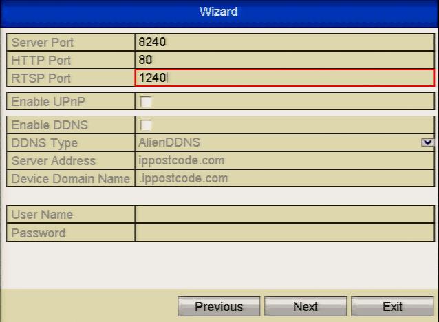 Click Next button after you having configured the network parameters, which will take you to the Advanced Network Setup Wizard window as shown below. Figure 2.