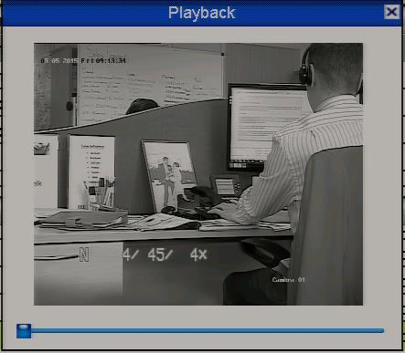 4. Playback management. The toolbar in the bottom part of Playback interface can be used to control playing process. Figure 6.1.