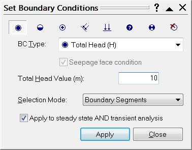 right. Select Mesh Set Boundary Conditions.