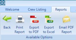 These allow you to not only PRINT REPORT but also to generate a PDF