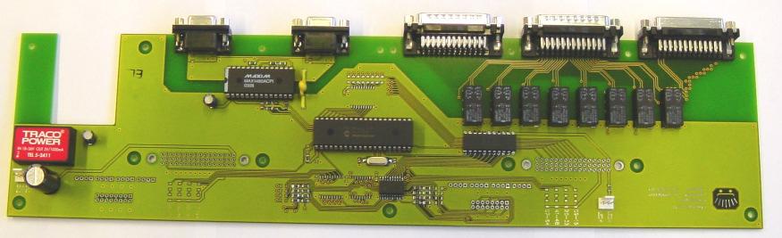 RS-485-connector 1 6 2 7 3 8 4 9 5 1 6 2 7 3 8 4 9 5 X14 Shield RX+ TX+ RX- TX- DB 9 F Ferrit 120 Ohm in Stecker ba X15