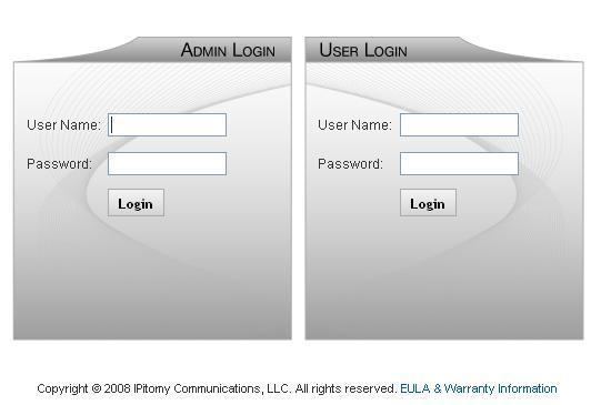 To access the Follow Me feature users must log in to their Smart Personal Console (SPC). This is accessed from the main log in page of the IP PBX. See Diagram 54.